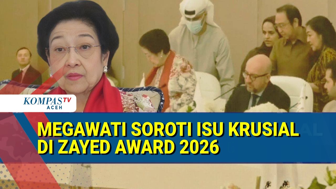 Megawati Hadiri Zayed Award Roundtable 2026, Bahas AI dan Masa Depan