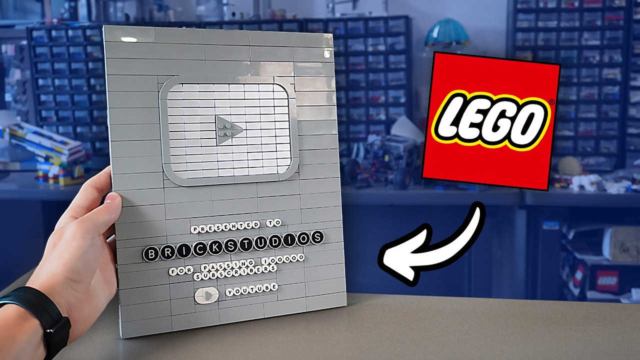 Я сделал свою кнопку воспроизведения из Lego...