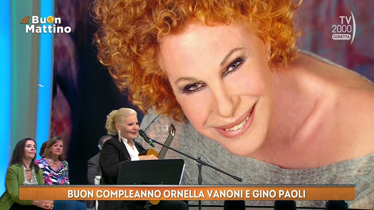 Di Buon Mattino (Tv2000) - Giovanna Nocetti canta Ornella Vanoni
