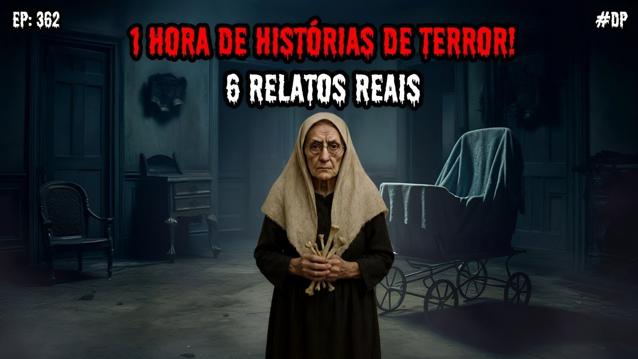 1 HORA DE TERROR - 6 RELATOS REAIS | EP.362 #dp