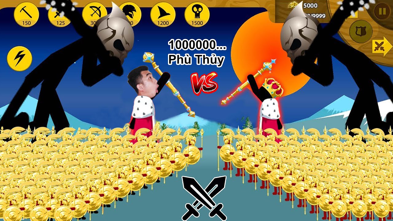 Quân Híp Triệu Hồi Phù Thủy ,Người Khổng Lồ Zombie ,Kiếm Sĩ ,Stick War Legacy Theo bình Luận của Fan