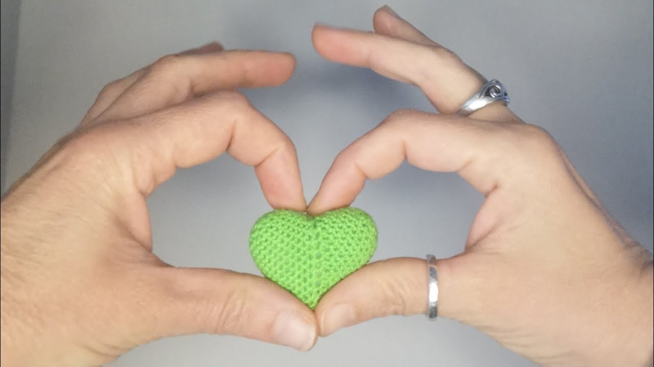 Cuore amigurumi, facile e divertente