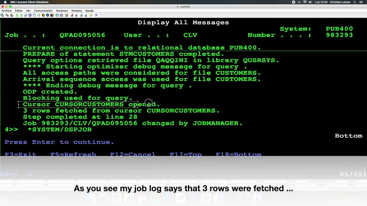 Coding in RPG (IBM i/AS400). Embedded SQL in IBM i (AS/400) RPG (Part III)