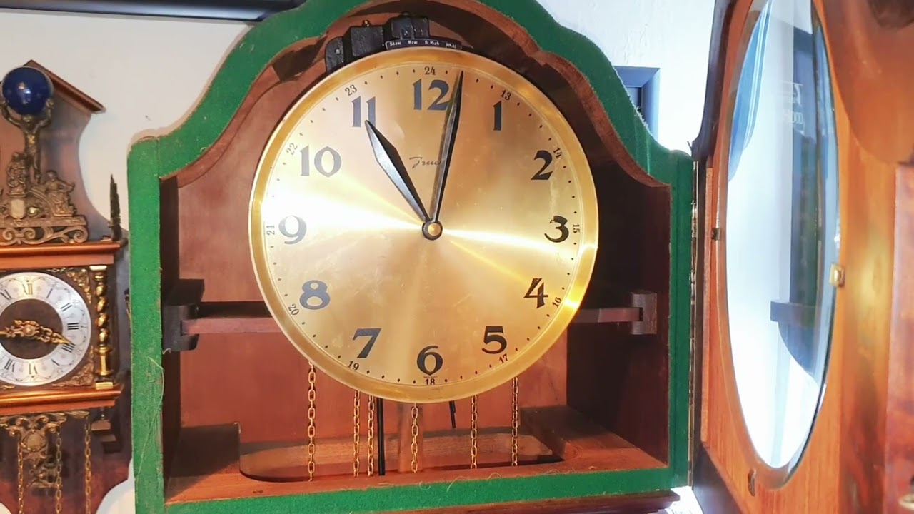 Triple Chime Grandfather Clock Westminster, St Michael, Whittington,