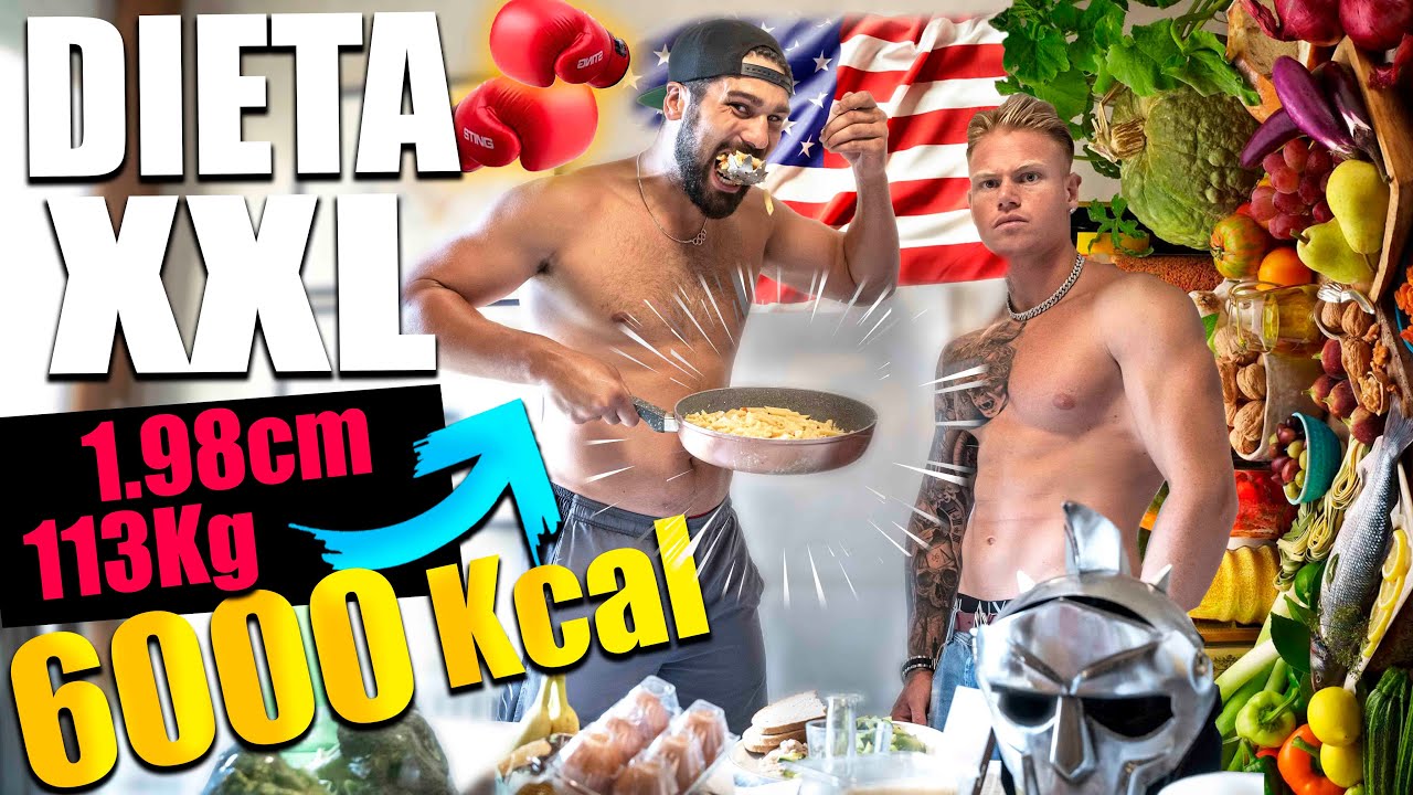 La DIETA di un PUGILE GIGANTE che combatte in AMERICA nella TOP RANK! 🥊🇺🇸