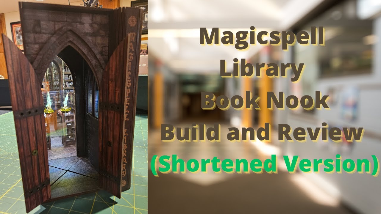 Сборка и обзор книжного уголка библиотеки Magicspell (сокращенная версия)