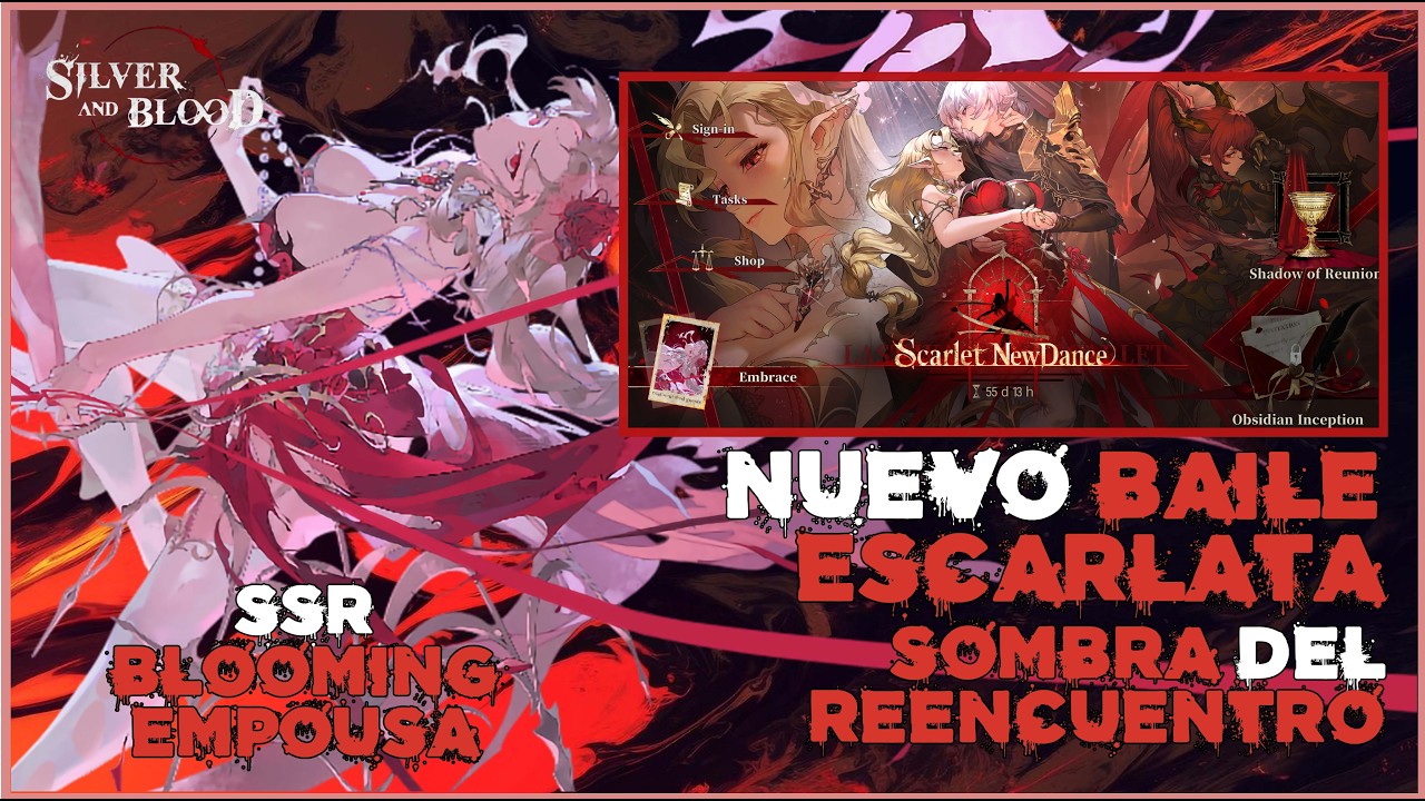 Silver and Blood Evento:-NUEVO BAILE ESCARLATA- Episodio SOMBRA DEL ENCUENTRO + SSR Blooming Empousa