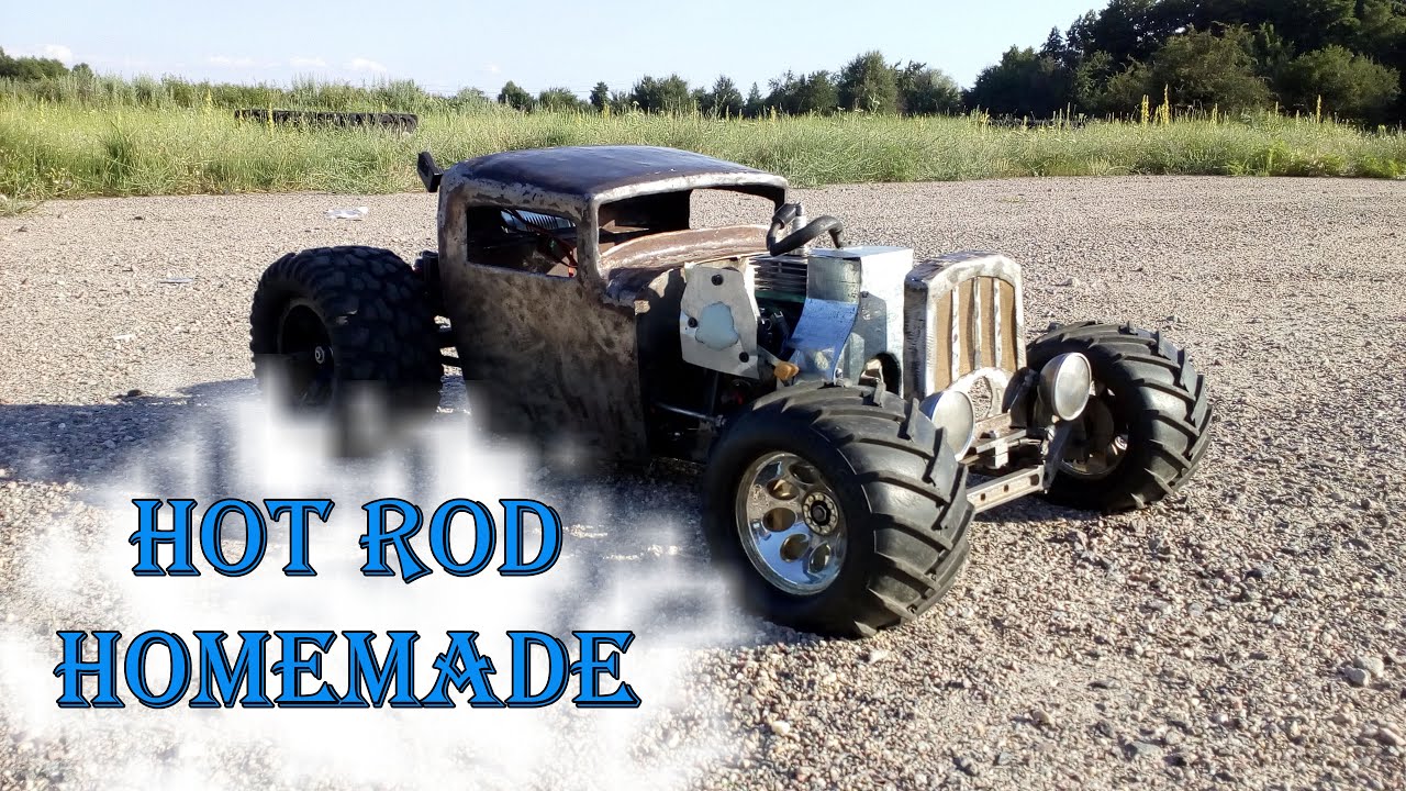 Hot Rod RC масштаб 1:6 (Homemade). Делаем с нуля.
