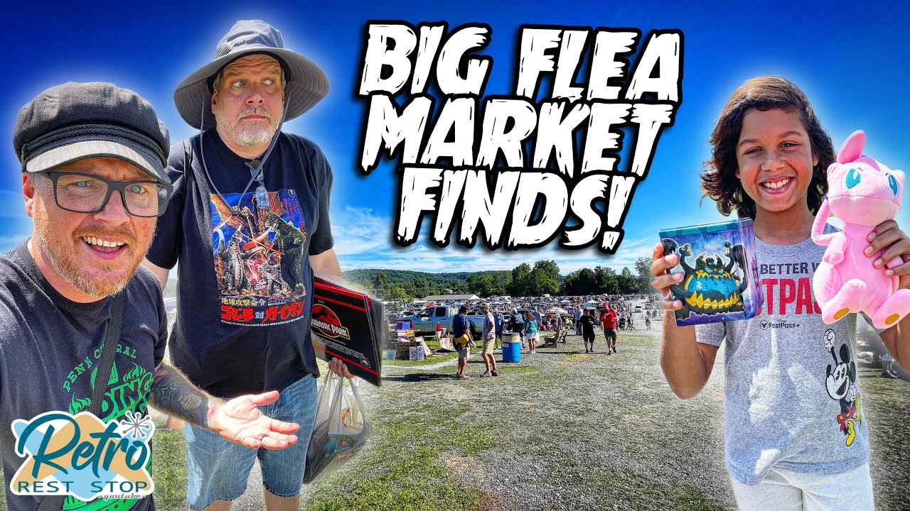 Thrifting Jakes Flea Market & Fensty’s Flea Market For Big Deals | Physical Media Collecting