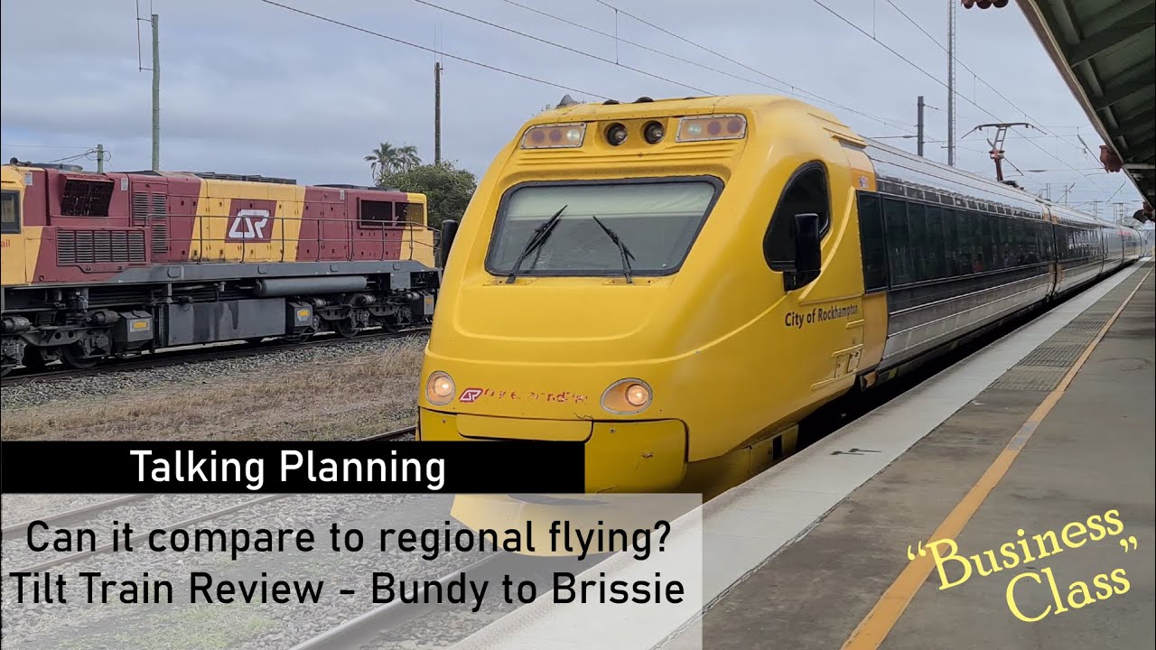 Queensland Rail Tilt Train Bundaberg to Brisbane Review