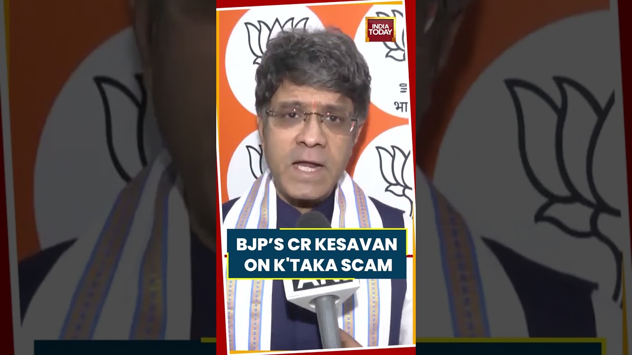 BJP&rsquo;s CR Kesavan Slams Congress Over Karnataka Valmiki Corporation Scam #bjp #karnataka