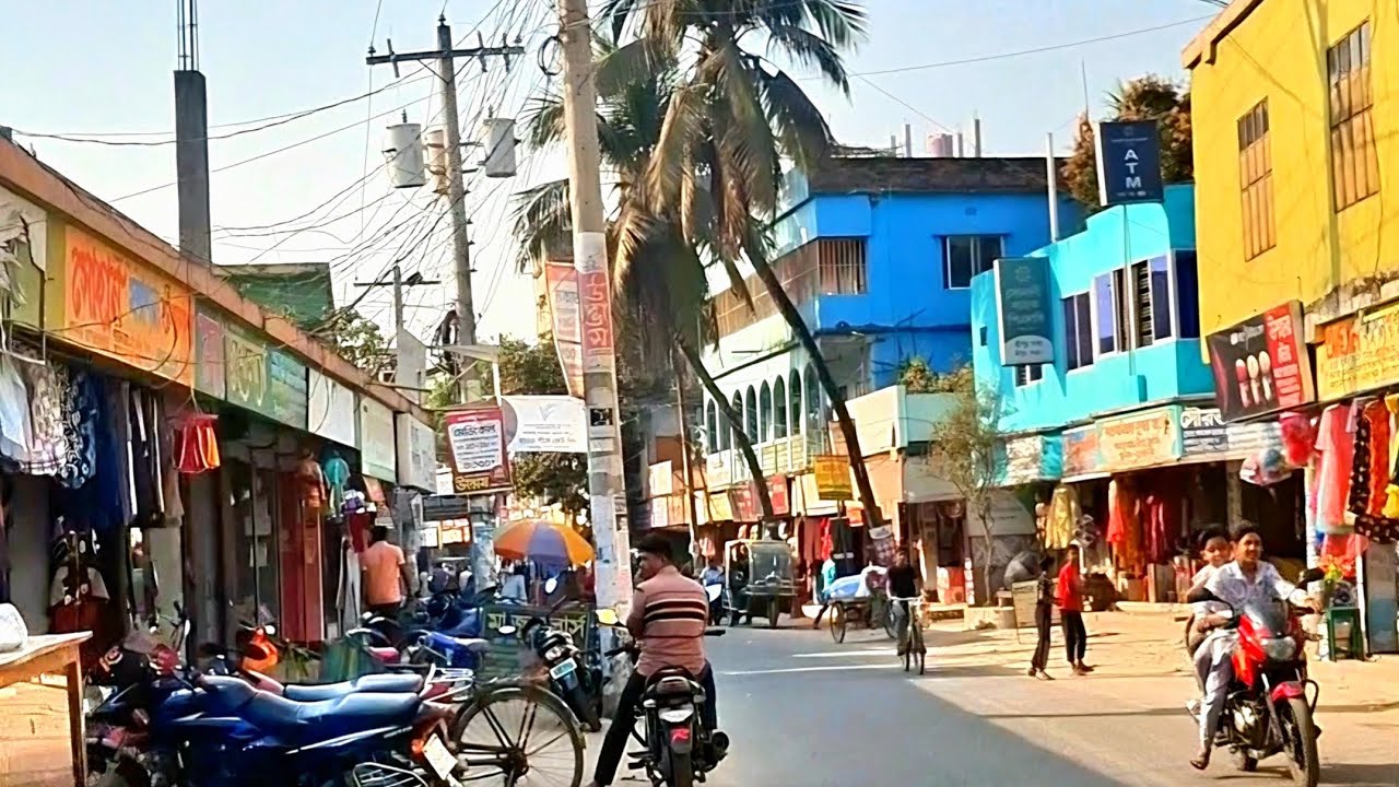 আমতৈল বাজার থেকে কাজলী, সারঙ্গদিয়া হয়ে শ্রীপুর। ​#RoadTrip #VillageVibes #Bangladesh