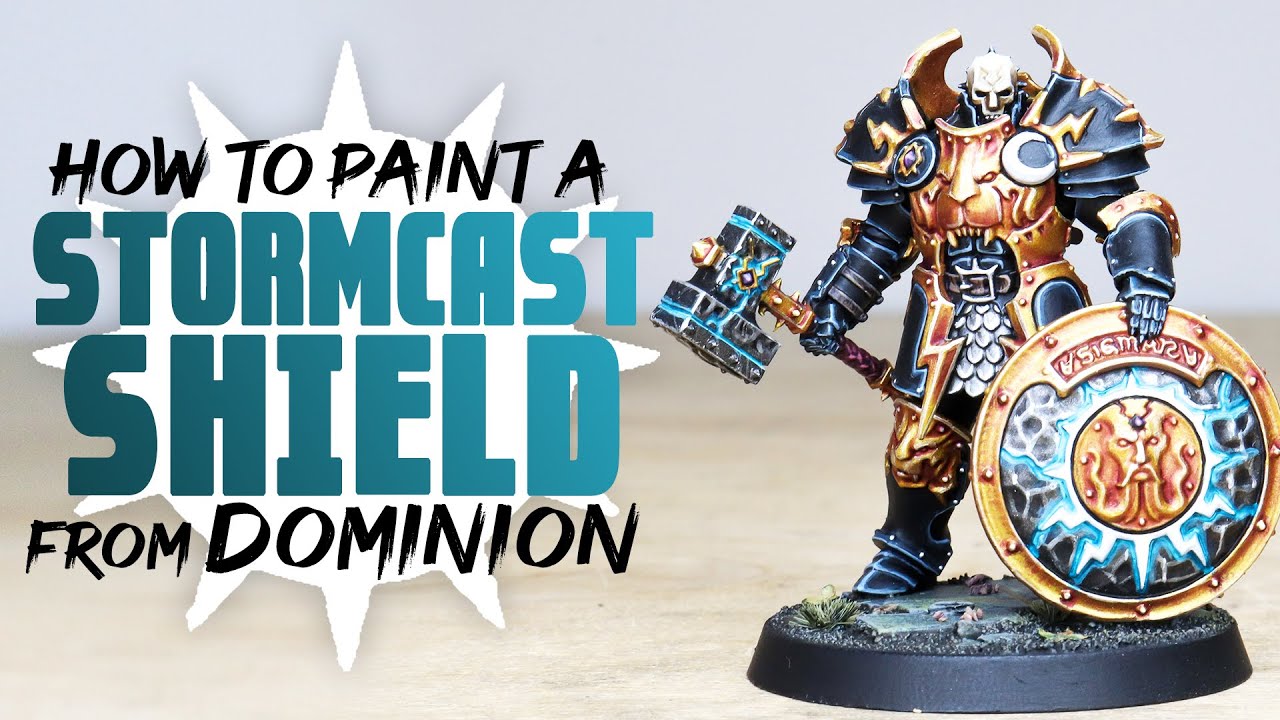 HOW TO PAINT Stormcast Eternals Annihilators Shield Warhammer Age of Sigmar