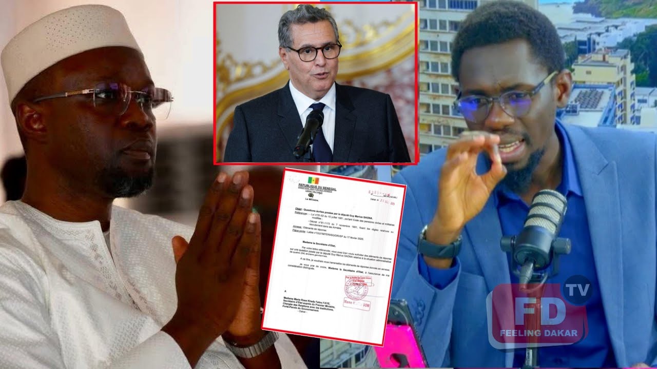 Dernière minute- Sonko au Maroc, voici les détails du voyage d’urgence: Daouda Djigal éclate tout !