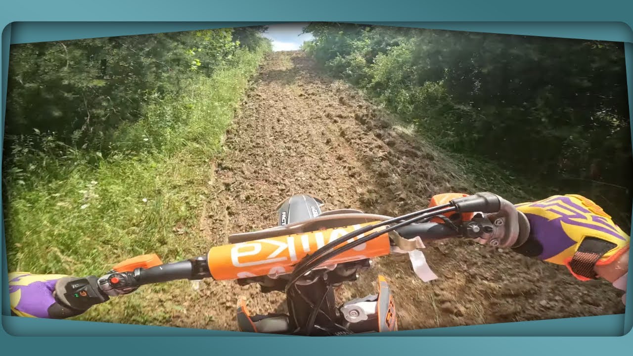 FIRST ride on my MX track in 2022 (Secret Appalachian MX Spot)
