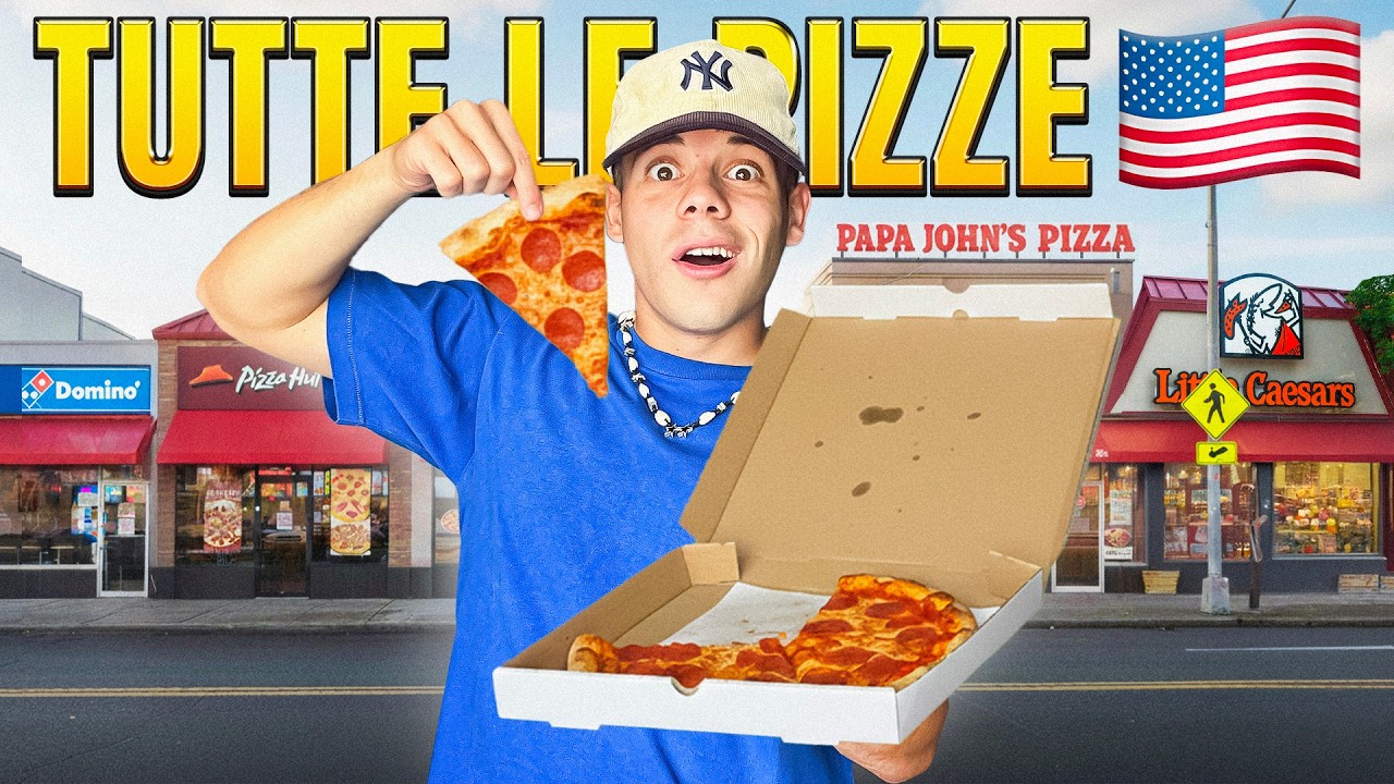 Provo tutte le Pizzerie dei Fast Food in America!