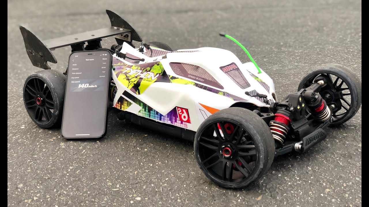 Arrma Typhon 8s Stretched Speed Run - XLX2 - TP4070 - 140MPH