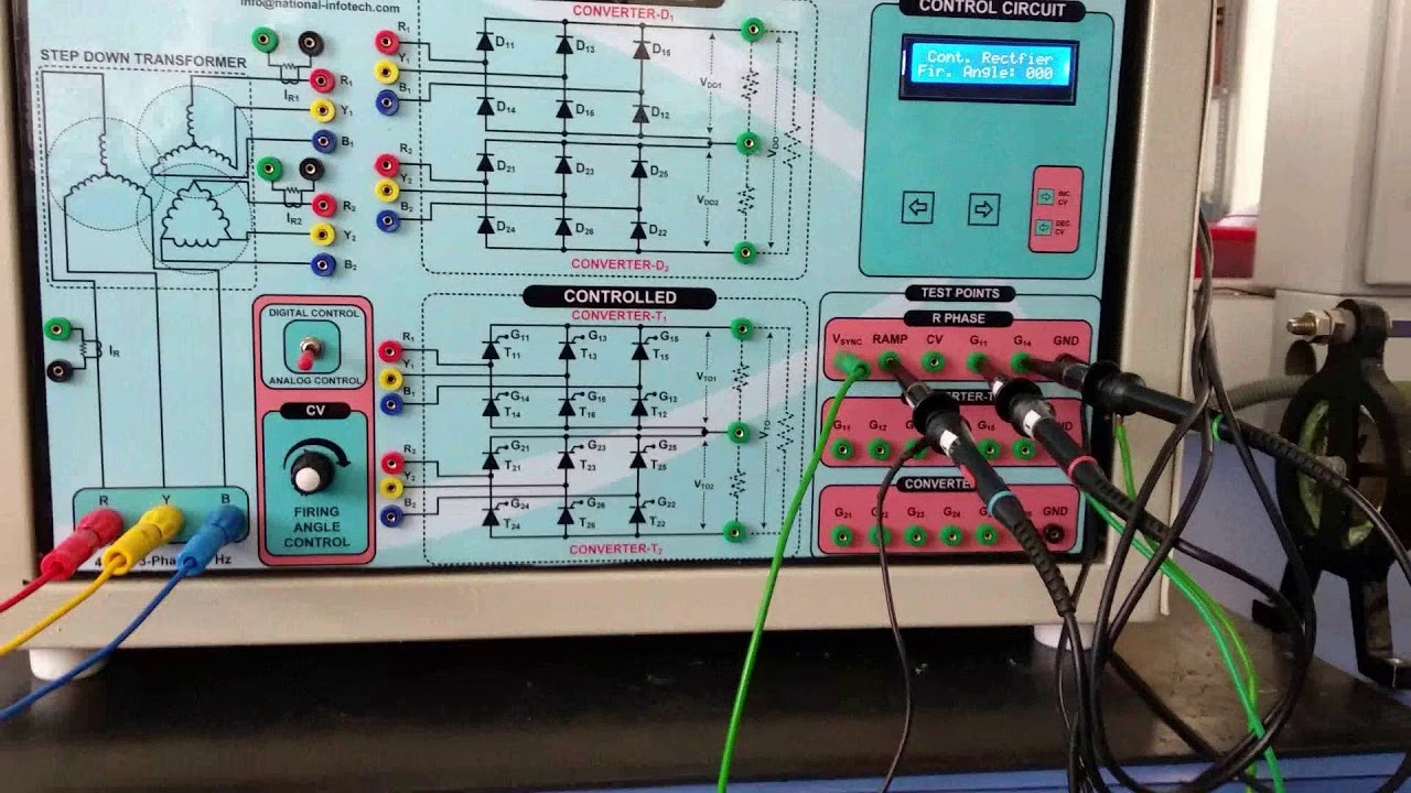 MULTI PULSE CONVERTER TRAINER