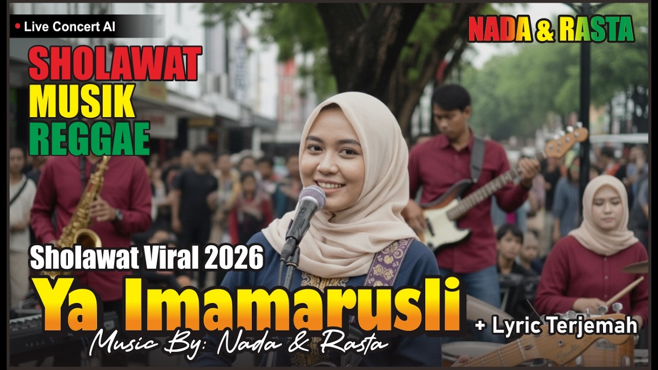 Sholawat Versi Reggae Paling Adem Penyejuk Hati - Ya Imamarusli || Nada dan Rasta