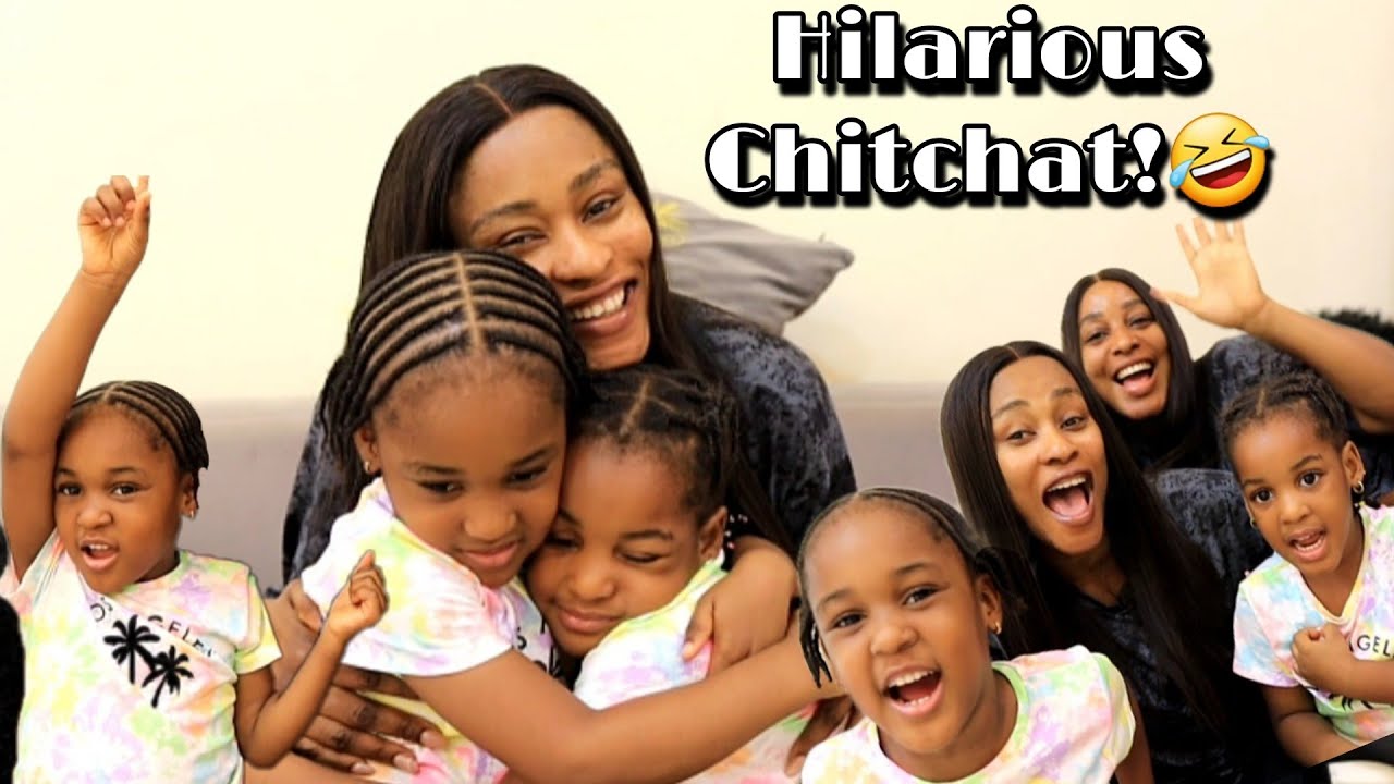The most HONEST, HILARIOUS Chitchat with my TWINS!🤣