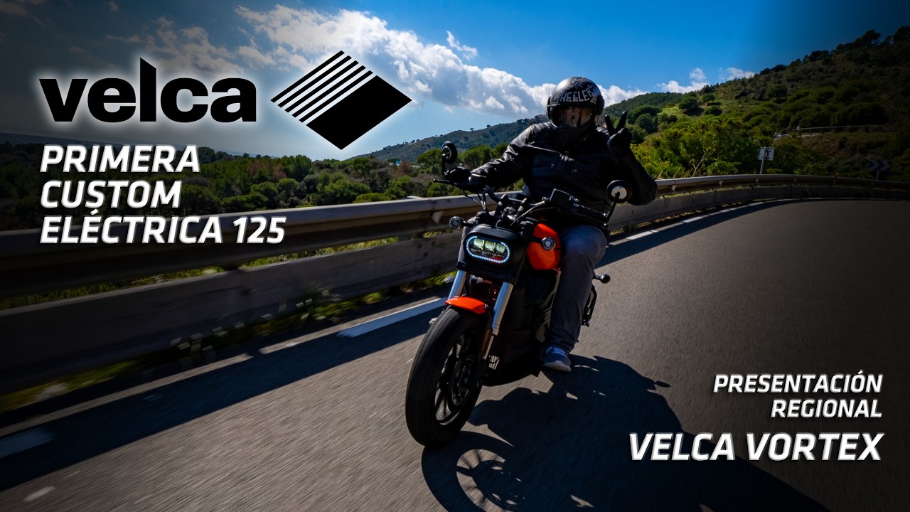 Primer contacto con una custom eléctrica equivalente a 125cc: la nueva Velca Vortex