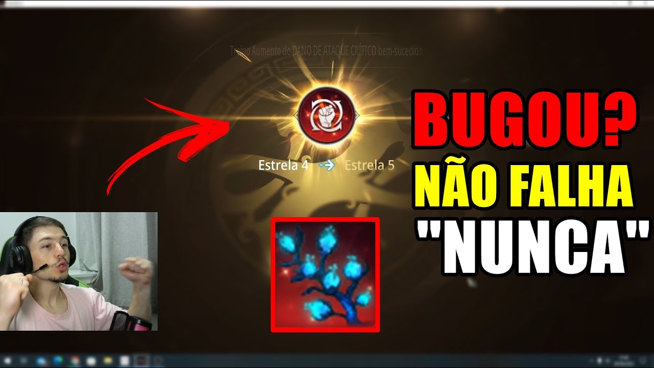 BUG OU APENAS SORTE? - TREINO ERMO MIR4