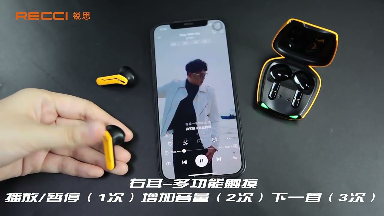 Recci銳思 REP W28大黃蜂藍牙耳機
