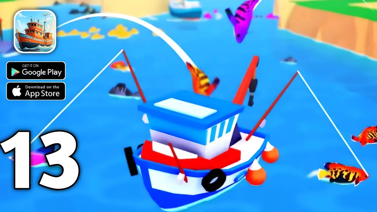 Idle Fish 2 Fishing Tycoon Gameplay |  Mobile And Android Game 2024 ▶️ Fish Mobile Game