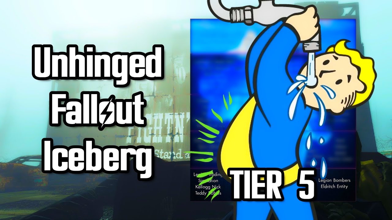 Lanius Doesn't Exist, Teddy Bears, and Someone is in Nick | The Unhinged Fallout Iceberg TIER 5