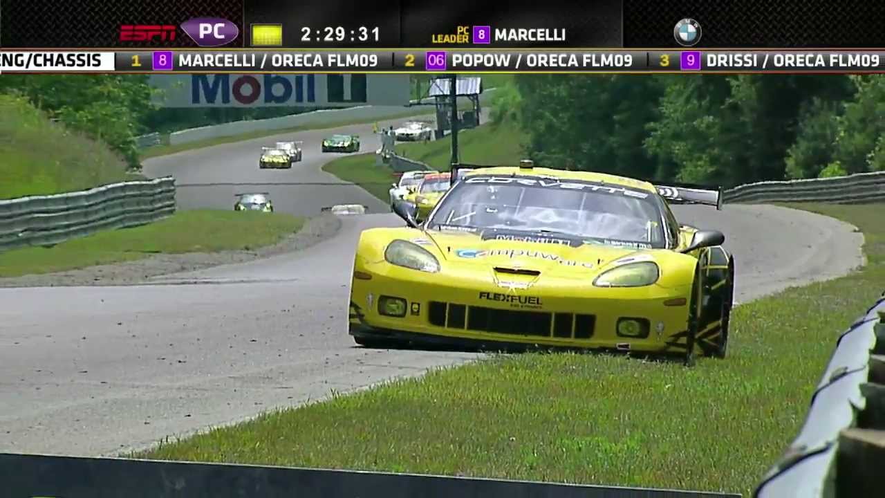 2012 Mosport Race Broadcast - ALMS - Tequila Patron - ESPN - Racing - Sports Cars