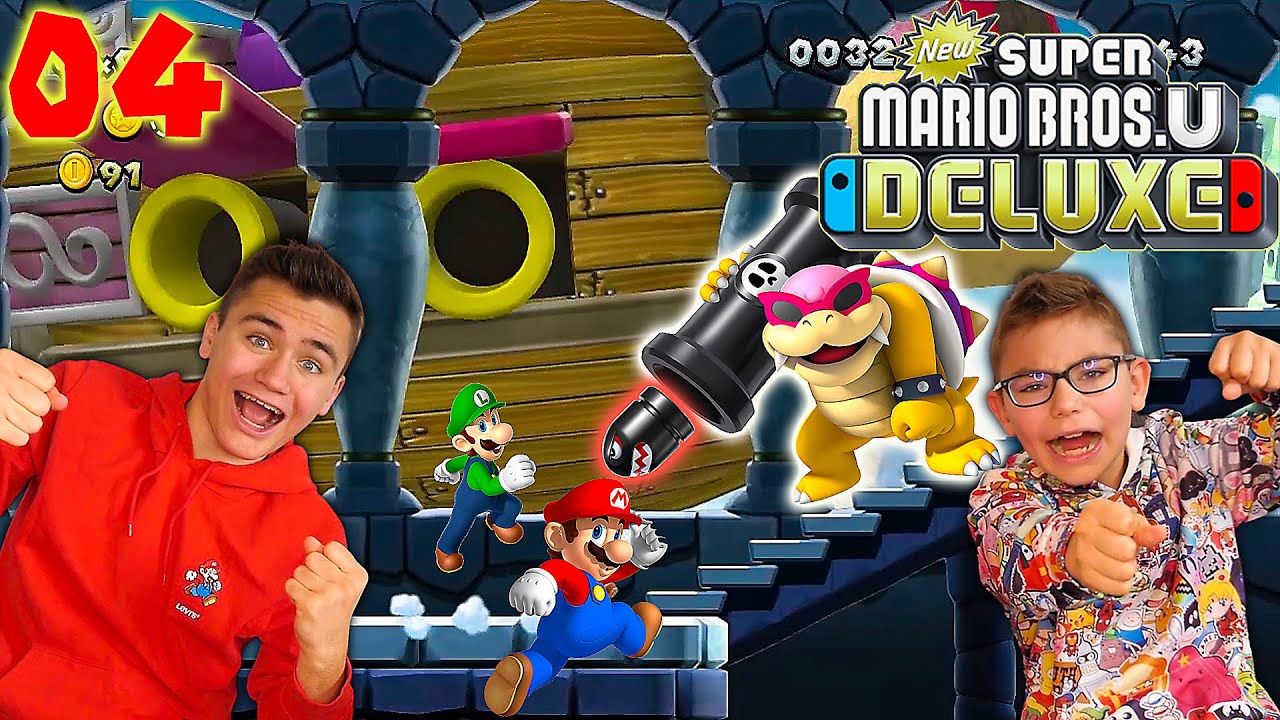 MINES CANDI et ROY ! - Super Mario Bros U Deluxe Épisode 4 - Nintendo Switch co-op
