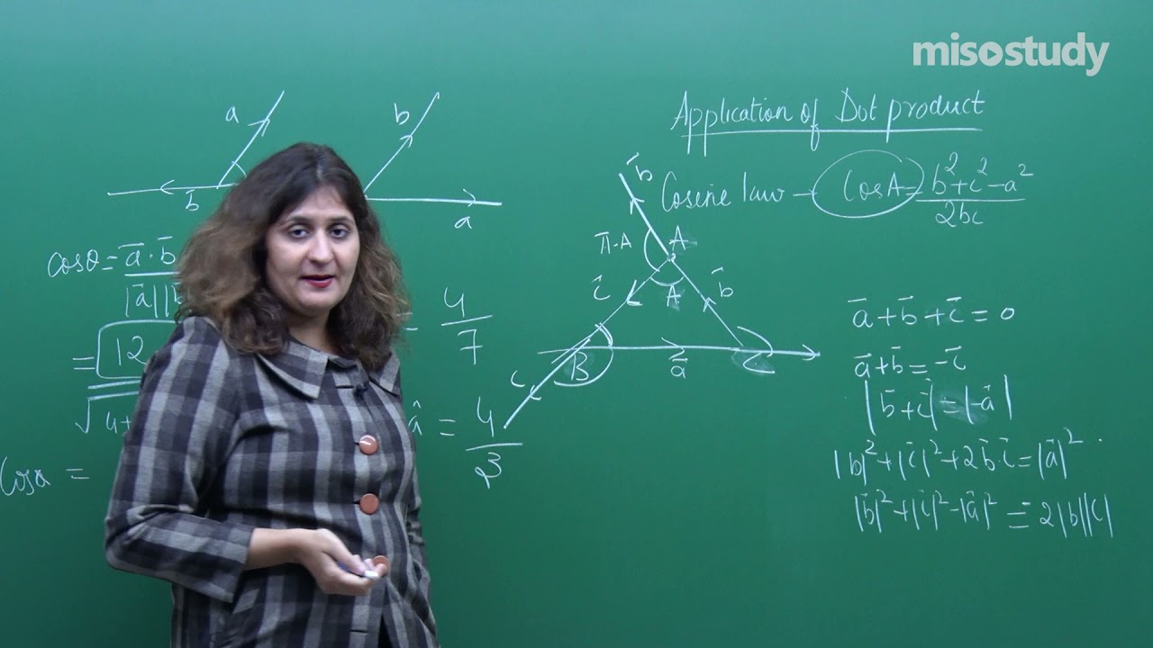 JEE Mathematics | Questions on Dot Product | Theory | In Hindi | By Misostudy