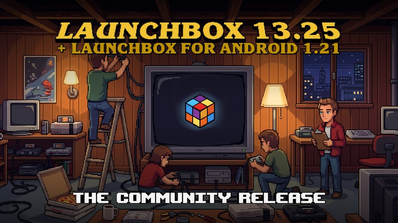 LaunchBox для Windows 13.25 и Android 1.21 – релиз, созданный при поддержке сообщества.