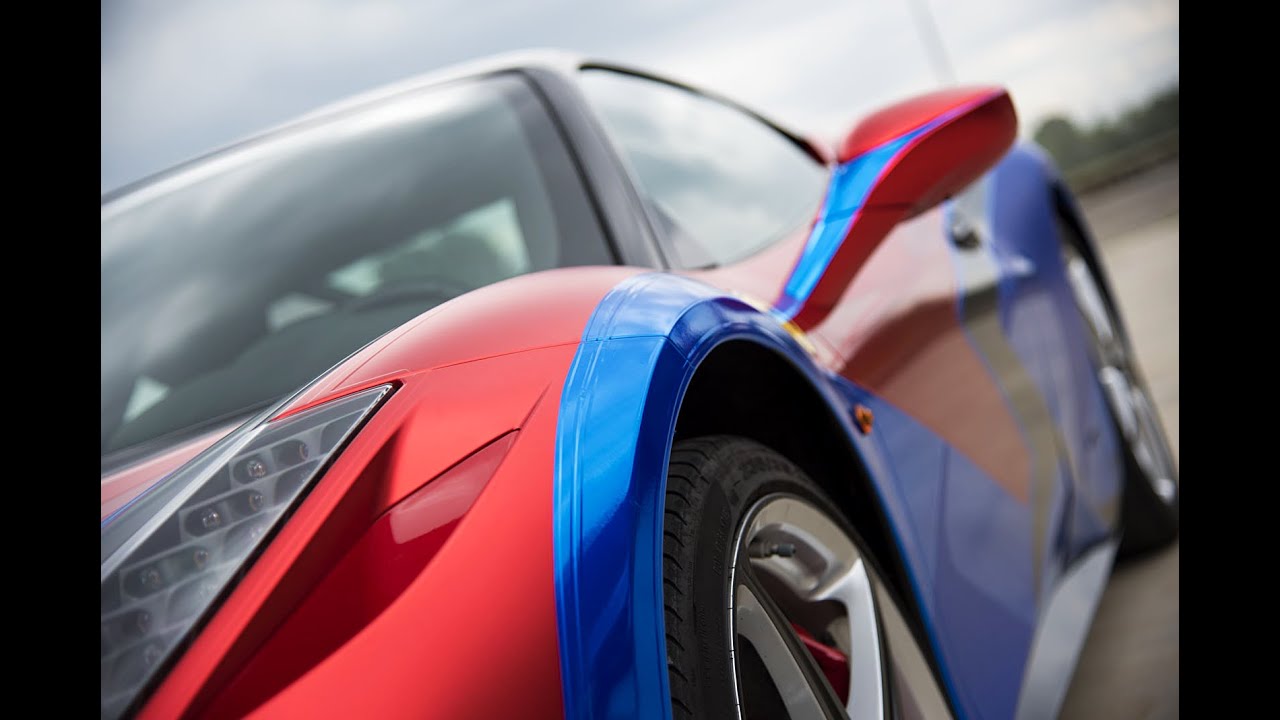 Car Wrap Ferrari 458 Italia #chromedesign -APA