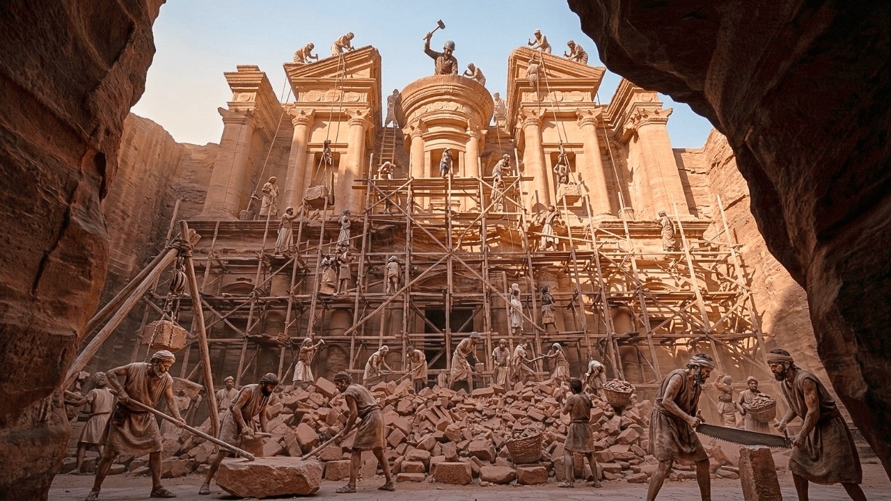 The Impossible Engineering of Petra: How Did They Carve This?
