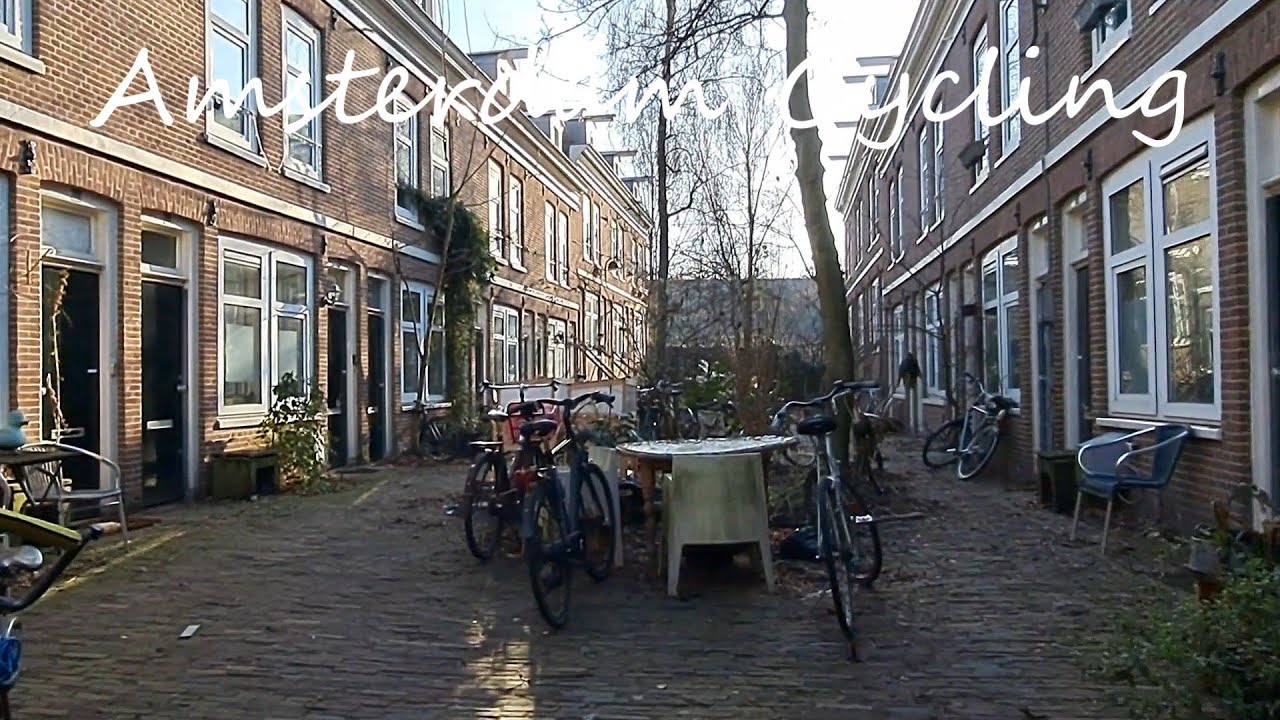 Amsterdam Cycling Bike Ride Oosterpark to Westerpark, with some detour through De Pijp and Centrum