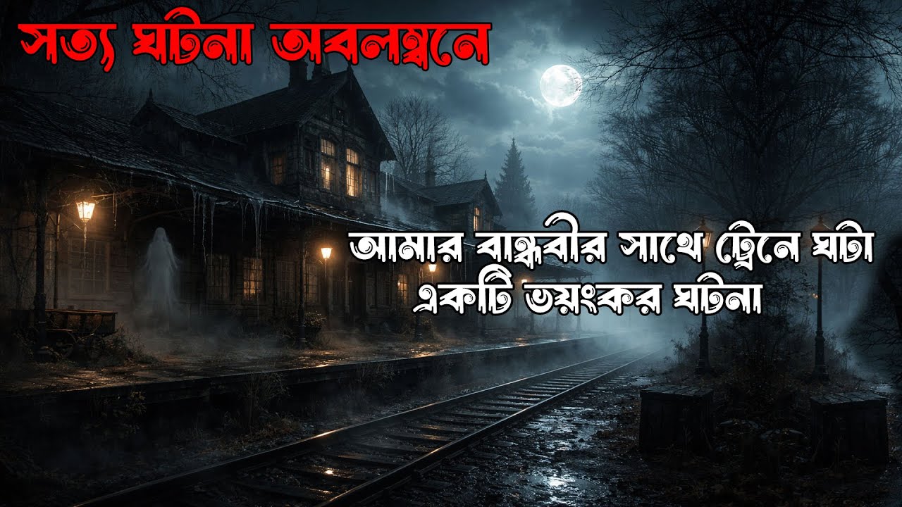 আমার বান্ধবীর সাথে ট্রেনে ঘটা একটি ভয়ংকর ঘটনা/Bengali Horror Audio Story/সত্য ভৌতিক ঘটনা