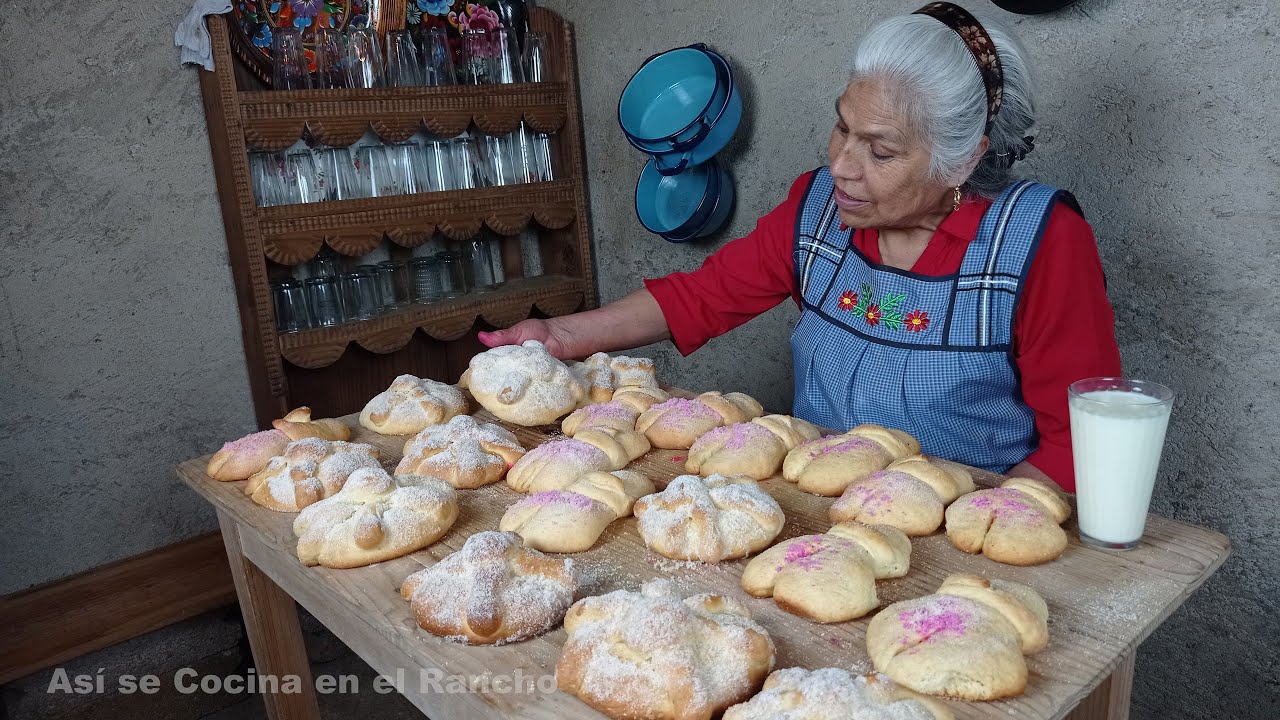 Así Hago el Pan de Muerto Tradicional de Mi Rancho Así se Cocina en el Rancho
