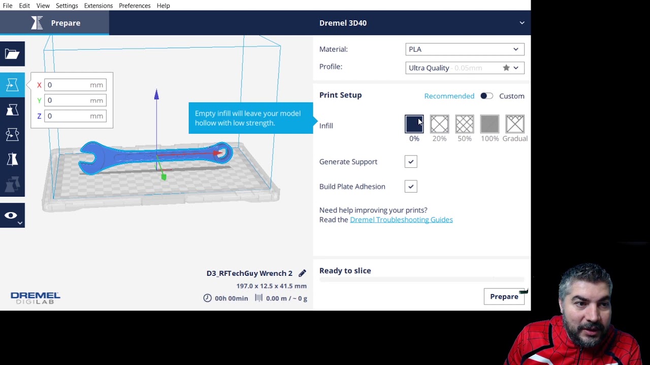 How to use Dremel 3D slicer