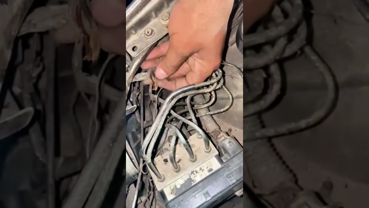 Headlight wiring line Repair