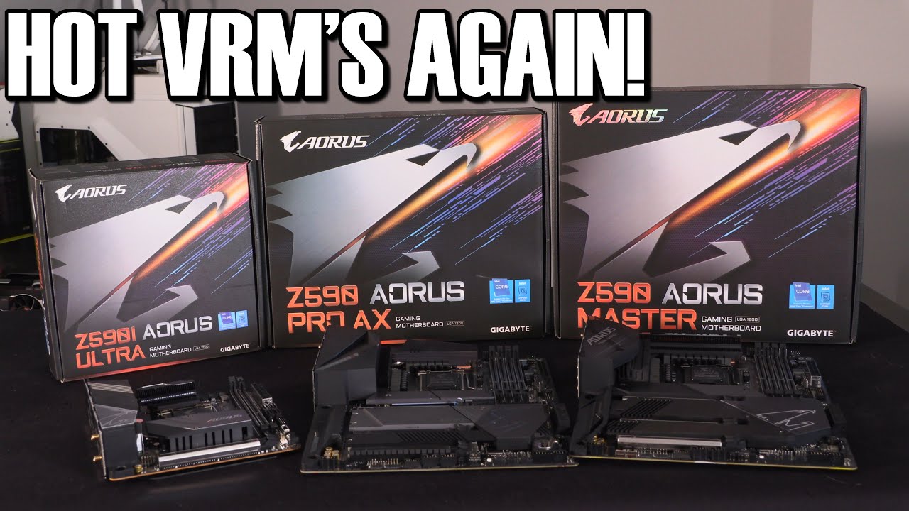 Gigabyte Aorus Master, Pro AX, Z590i Motherboard Round Up Review