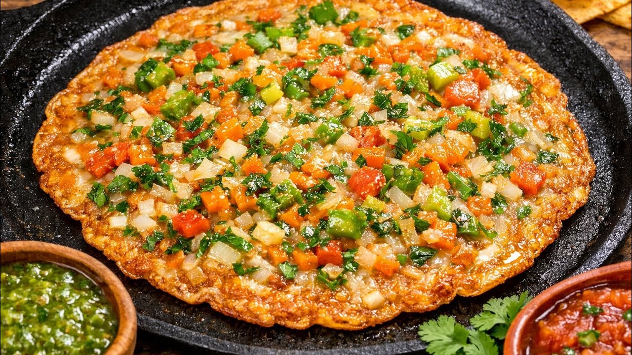 Vegetable chila - healthy, tasty and protein packed 😍😋 l Dewasi's Delight 