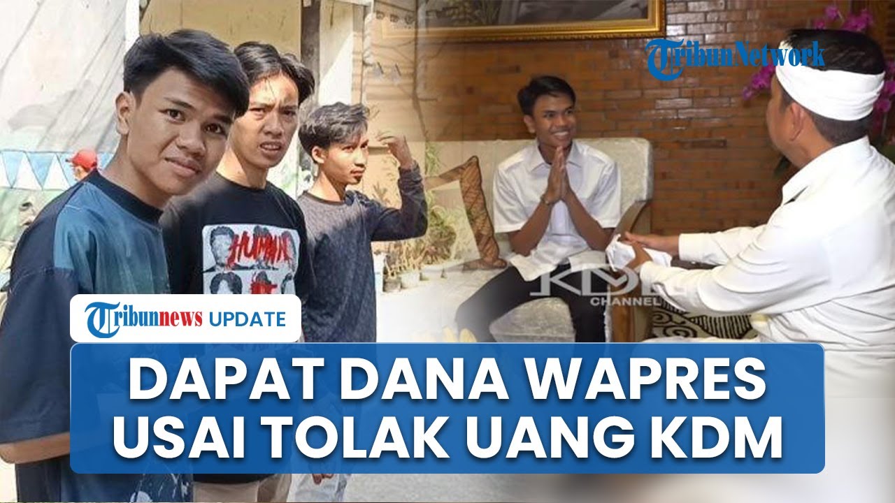 Ketua RT Gen Z Dapat Kucuran Dana dari Wapres hingga Kenaikan Gaji seusai Tolak Uang Segepok KDM