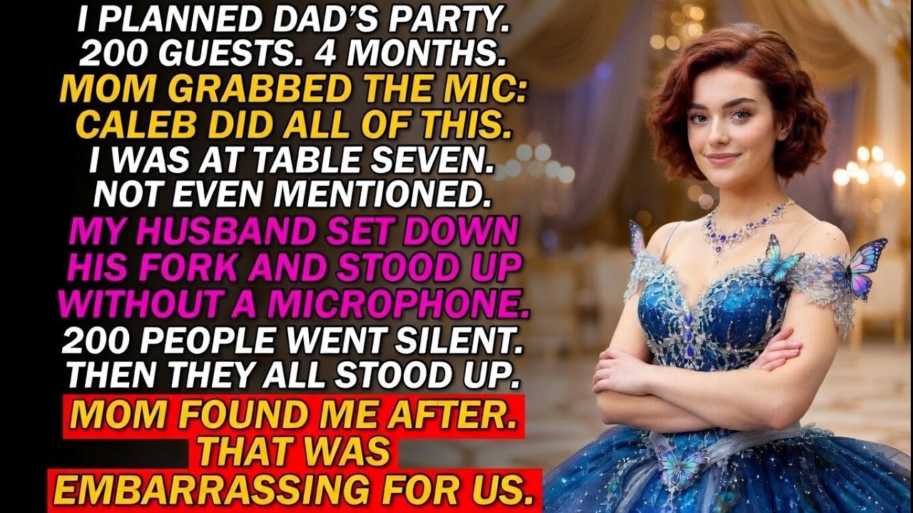I Planned Dad's Entire 200 Person Retirement Party For 4 Months. Mom Handed My Brother The Mic To