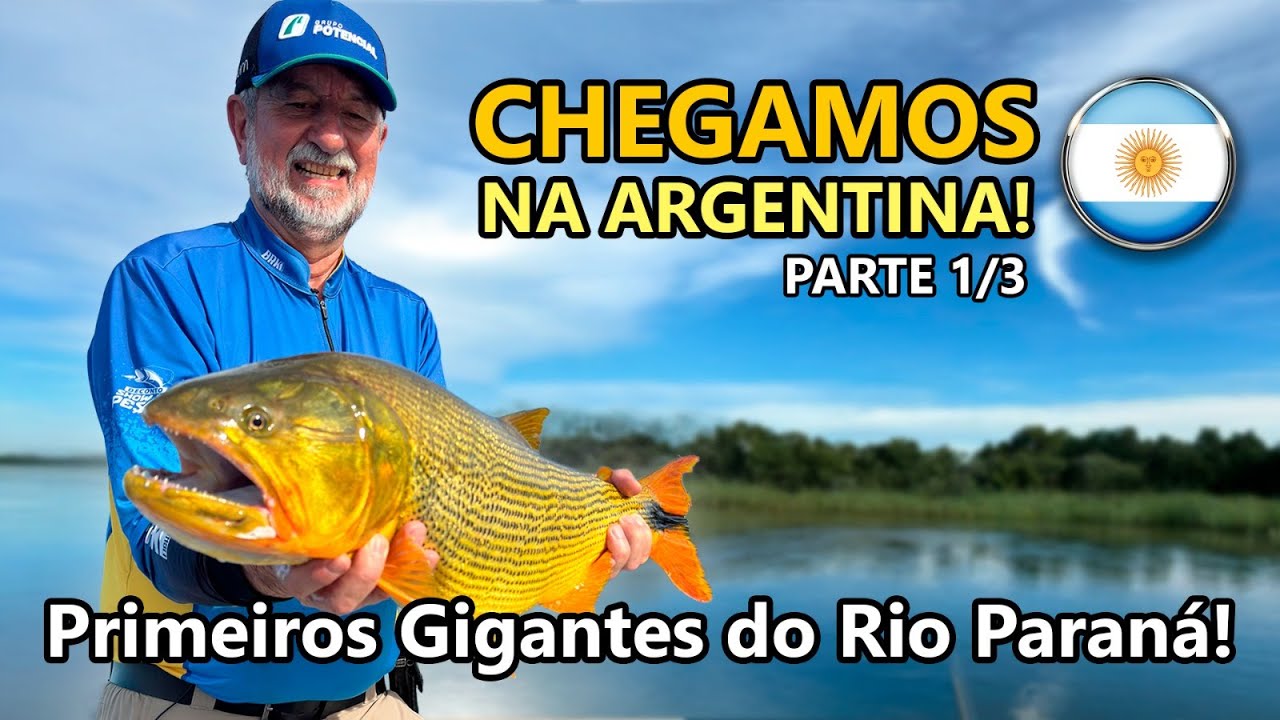 ESSA PESCARIA É A MAIS LEGAL DE SE FAZER NA ARGENTINA - Pesca no arremesso na Pousada Gêmeos