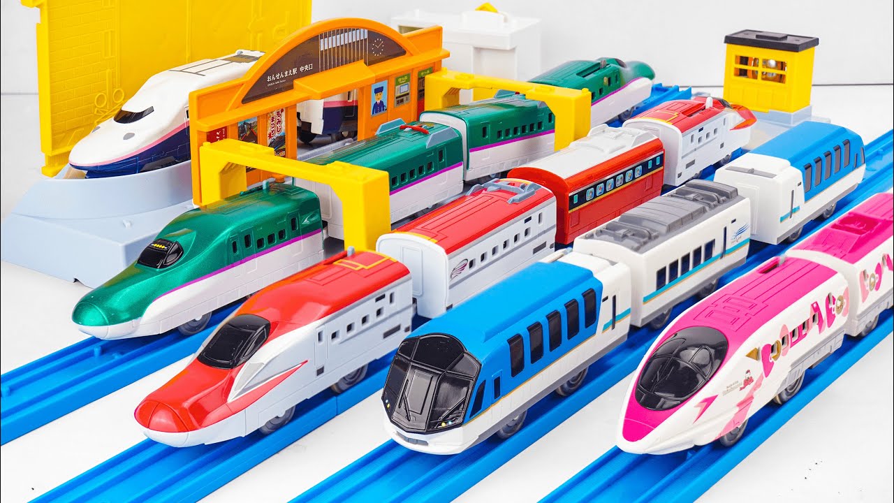 タカラトミー トミカ プラレール 新幹線 | タカラトミー プラレール 鉄道 3編成 始発駅 & プラレール 新幹線コレクション