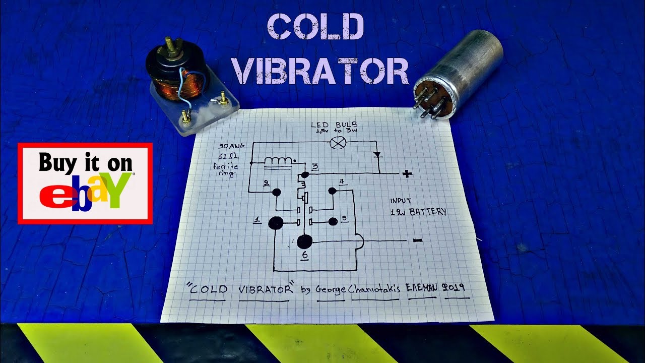 Radiant Energy Cold Vibrator: Modified Vibrator for Efficient Energy Capture & Lighting Circuit!