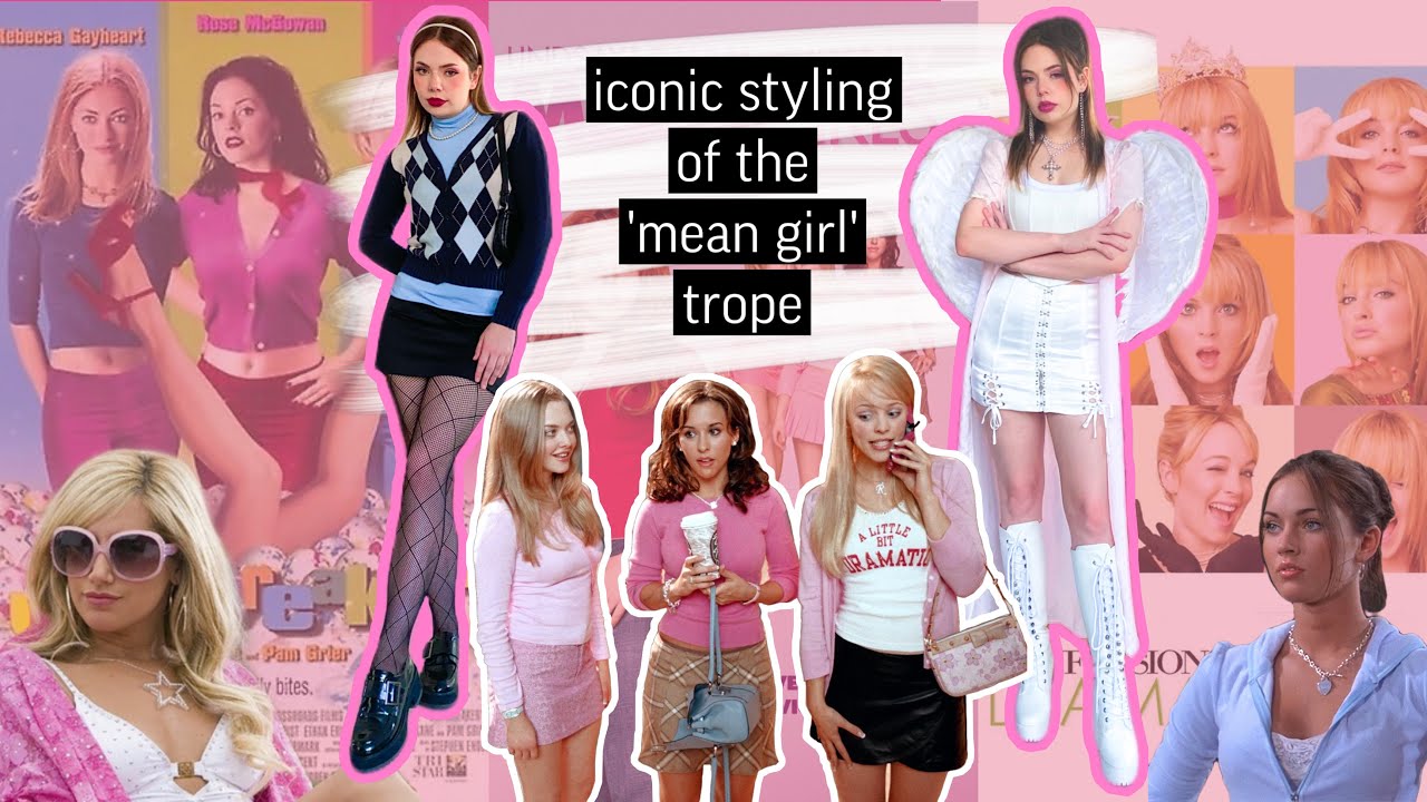 styling iconic 'mean girl' outfits from 90's/00's films