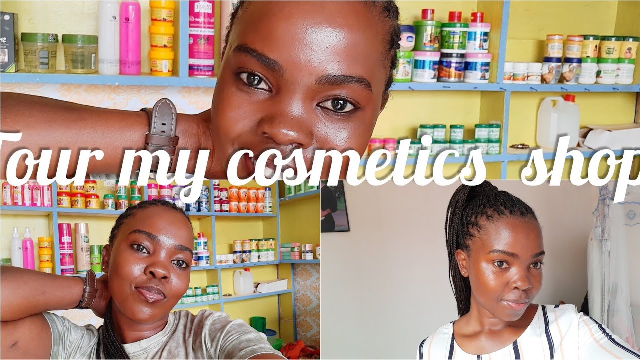 Tour my cosmetics shop and my nails getting done