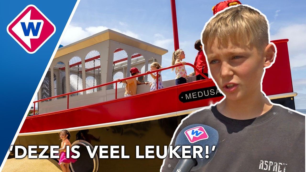 Iconische speelboot langs de kust is eindelijk terug